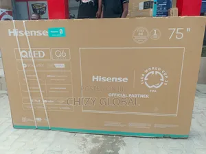 New Hisense 75" With 2years Warranty and Safe Delivery