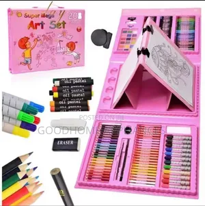 Mega Kids Drawing and Painting Set Tools