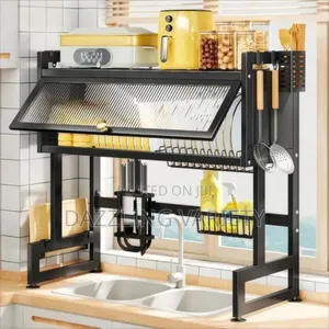 Heavyduty 85cm Over-Sink Plate Dish Drying Rack