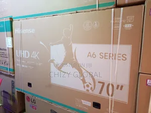 New Hisense 70" Smart Led Tv With 2years Warranty and Safe Delivery