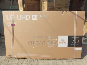 New Lg 75"Smart Led Tv With 2years Warranty and Safe Delivery