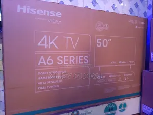 Hisense 50" Smart Led Tv With 2years Warranty and Safe Delivery