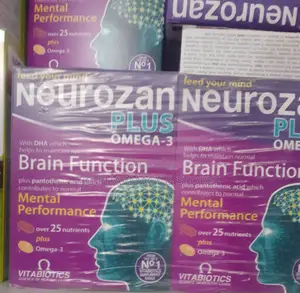 Vitabiotics Neurozan Plus Omega-3 for Mental Perfomance -56 Tablets