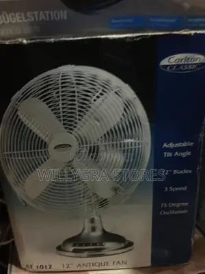 Carlton Classic Electric Desk Fan