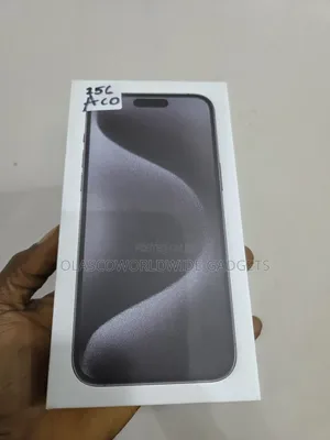 New Apple iPhone 15 Pro Max 256 GB Black