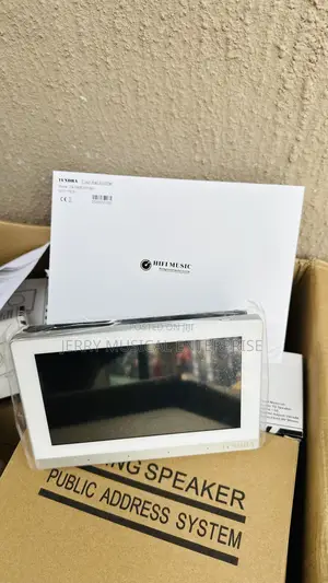 Hifi Music 7inches Wall Amplifier With 2zones And Bluetooth