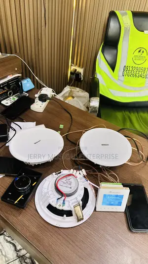 3n1 Ceiling Speakers With Wall Amplifier