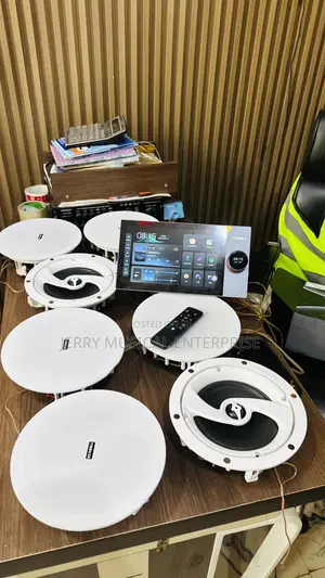 Full Home Automation With 60w Ceiling Speakers And Woofer