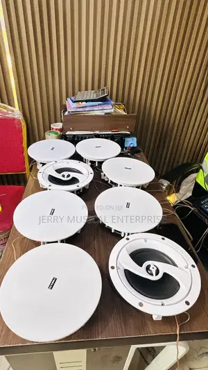 60watts Frameless Ceiling Speakers With Bass