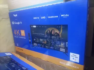New Royal 55" Smart Tv With 2years Warranty and Safe Delivery