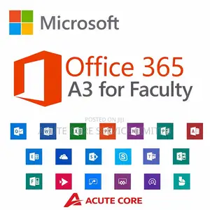 Microsoft Office 365 A3 – Faculty License - Annual