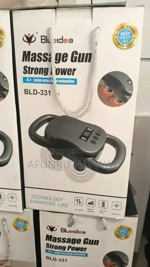 4 Head Massage Gun Strong Power