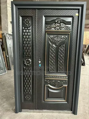 Copper Heavy Gage Security Door.