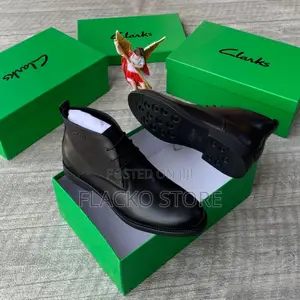 Original Clarks Leather Chelsea Boots