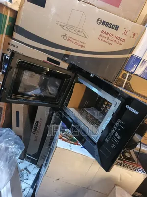 Original Bosch Built-in Cabinet Automatic Digita Microwave With Grill