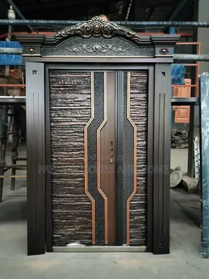 4ft by 7ft Imported Ark and Pillar Door