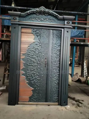 Imported 4ft by 7ft Ark and Pillar Entrance Door