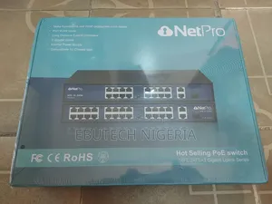 Netpro Npe-24-300w Gigabit Uplink 27-Port Ai Poe Switch