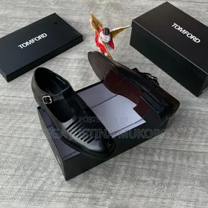 Pure Leather Tom Ford Sandal Flat Shoes