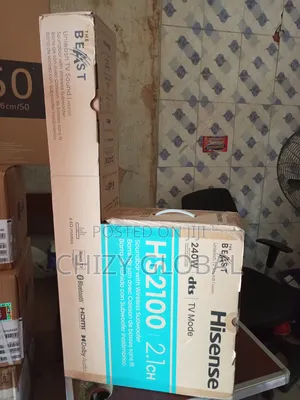 New Hisense Soundbar System With 2years Warranty and Safe Deluvery