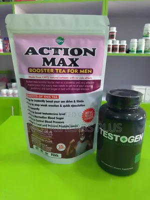 Testogen+ Action Max Booster Tea: For Boosting Testosterone Levels