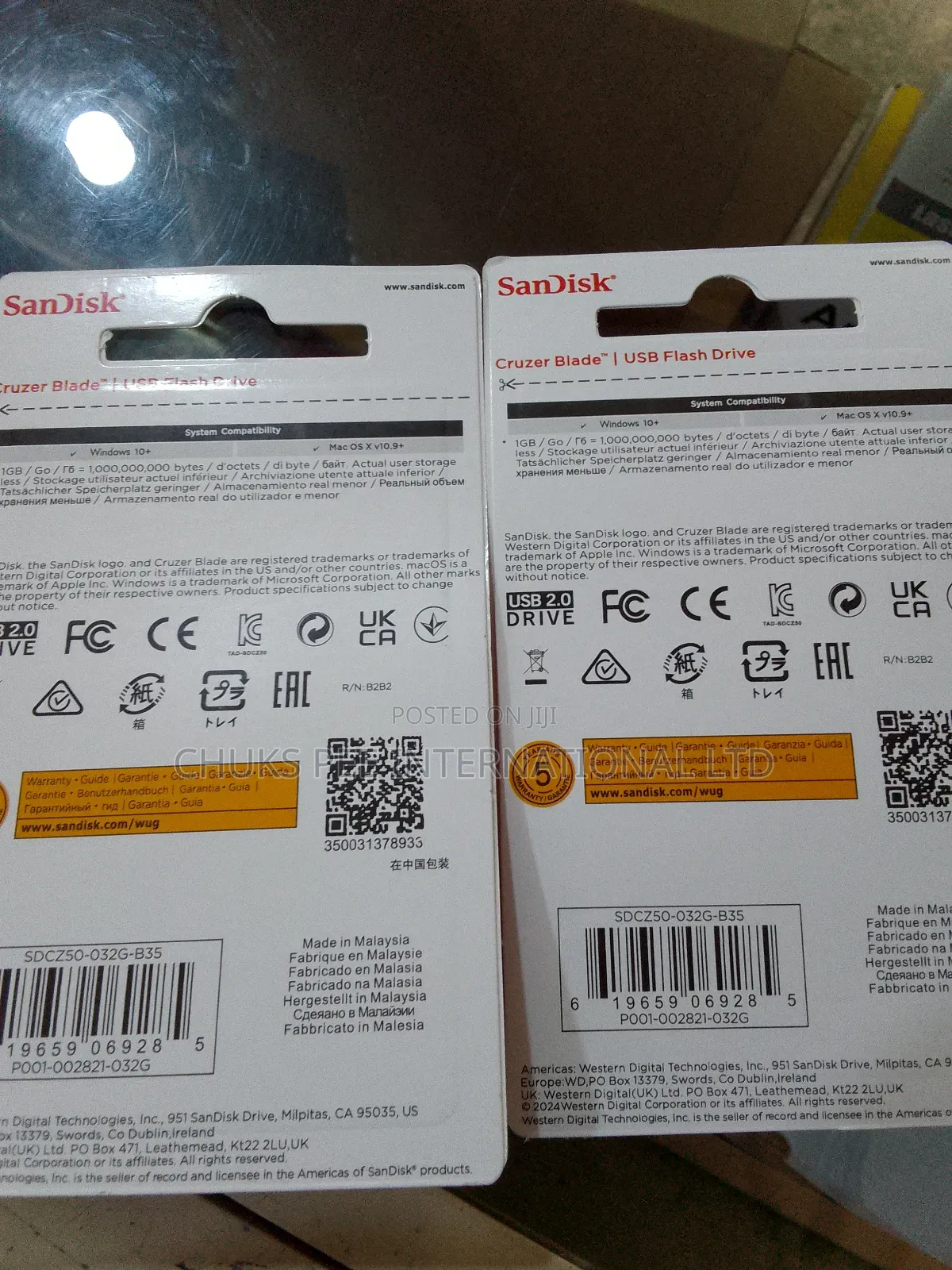 Sandisk Cruzer Blade Usb 2.0