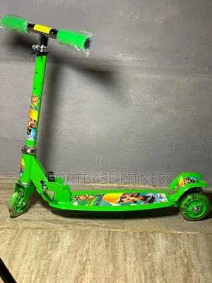 Green Scooter for Kids