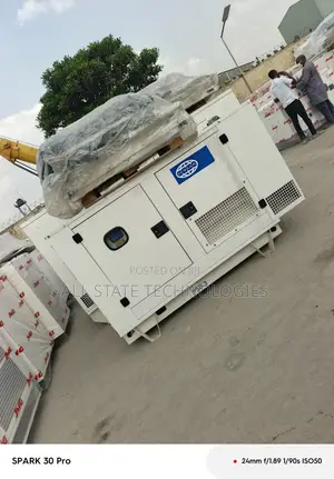 Fg Wilson 45kva Perkins Soundproof Power Generator