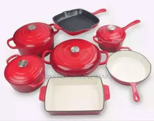 11pcs Cast Iron Cookware Set