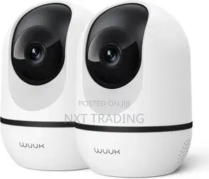 Wuuk 4mp/2. Indoor Wifi Surveillance Camera, Pan/Tilt 360