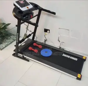 2hp Treadmill German Machine With Massager Dumbbell Twister Mp3