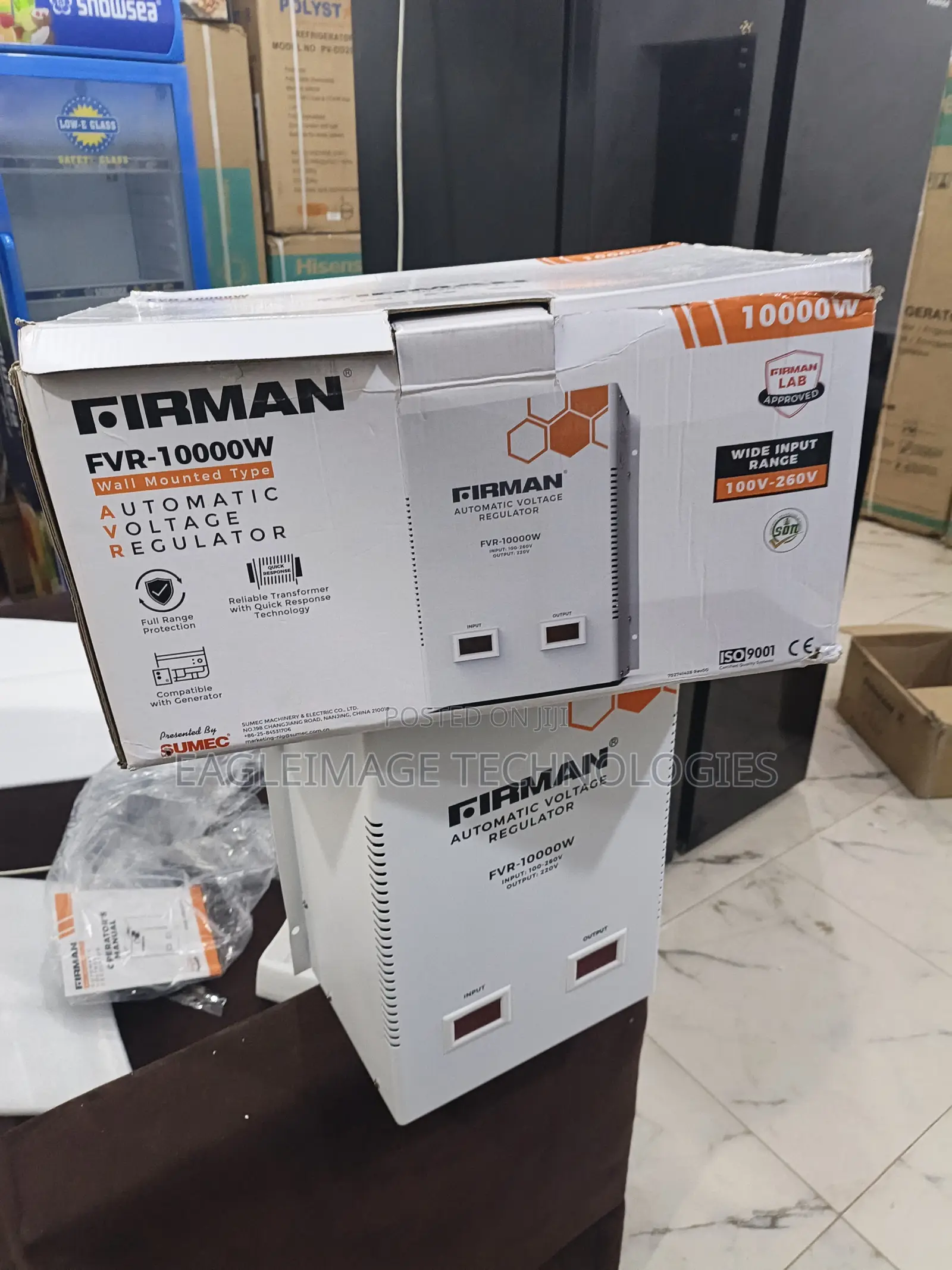 Firman 10kva Wall-Fix Voltage Protector