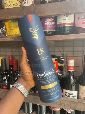 Glenfiddich 18 Years Single Malt Scotch Whisky - 70cl X 12 Bottles