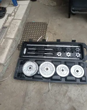 Adjustable 50kg Dumbbells With Case