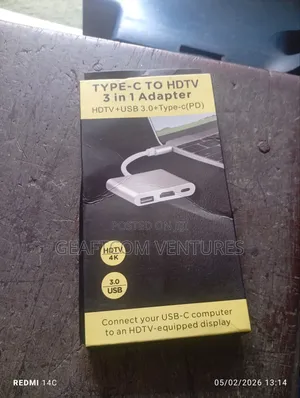 3 in 1 Type C to Hdmi Converter