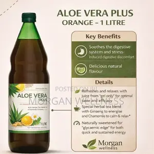 Aloe Vera Plus Orange - 1 Litre. Aloevera Plus Drink