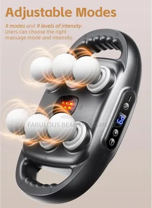 6 Head Massage Gun Deep Tissue Percussion Full Body Muscle Pain Relief