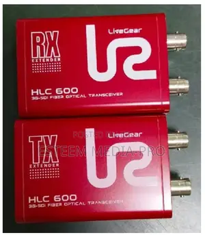 Livegear Hlc600 3g Sdi Over Fibre 20km