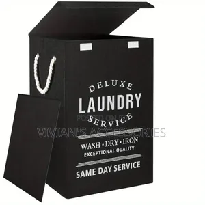 Foldable Extra Large Deluxe Laundry Storage Bag.