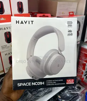 Space Ncoth Hybrid Active Noise Cancelling Wireless Headphones