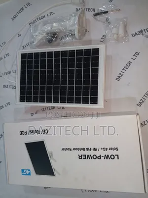 Solar 4g+ /Wi-Fi 6 Outdoor Router