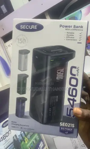Secure Power Station for Your Laptop and Phones