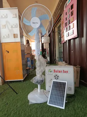 Solar Rechargeable Fan