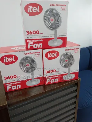 Itel Rechargeable Fan