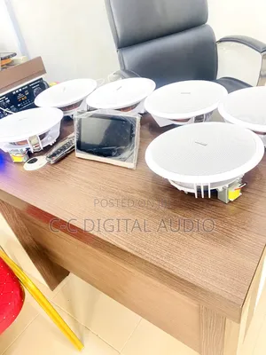 6 Ceiling Speakers and Smart 7 Inches Android Amplifier