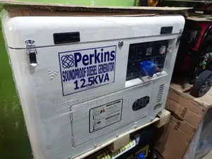 Perkins 12.5kva Soundproof Diesel Generator 100% Copper Wire Low Noise