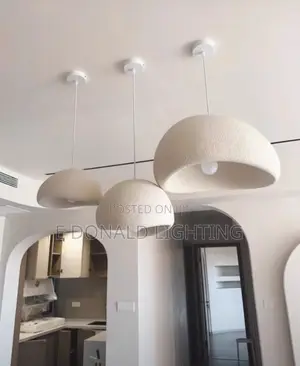 White Ceiling Drop Light