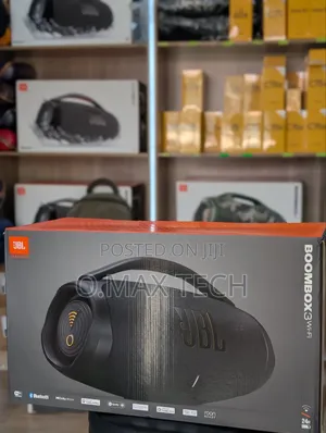 Jbl Boombox 3 Wifi Portable Bluetooth Speaker