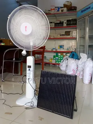 18 Inches Vinwell Solar Rechargeable Fan