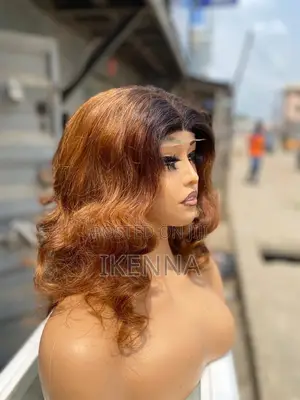 Beautiful Human Hair Wig With a Closure